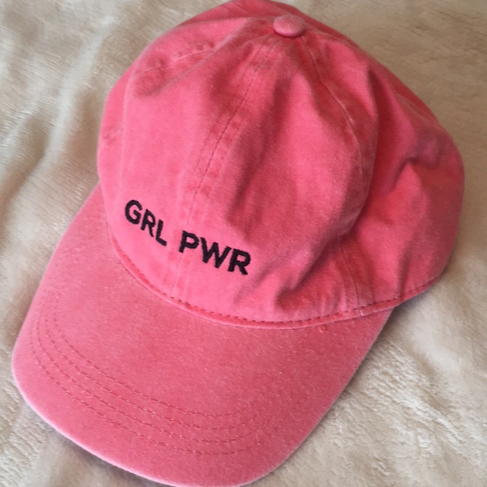Pink baseball cap